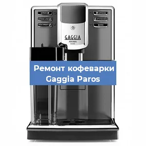 Чистка кофемашины Gaggia Paros от кофейных масел в Екатеринбурге